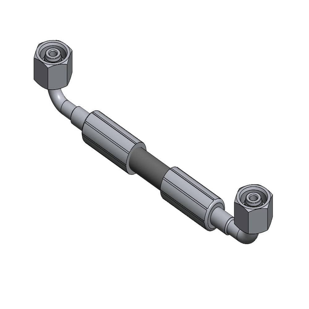 KEPCE LIFT GIDIS HORTUMU-G1/4 R1 HORTUM UZUNLUK 1200MM - GIRIS BASLIK M18X1.5 90 DRC - CIKIS BASLIK M18X1.5 90 DRC