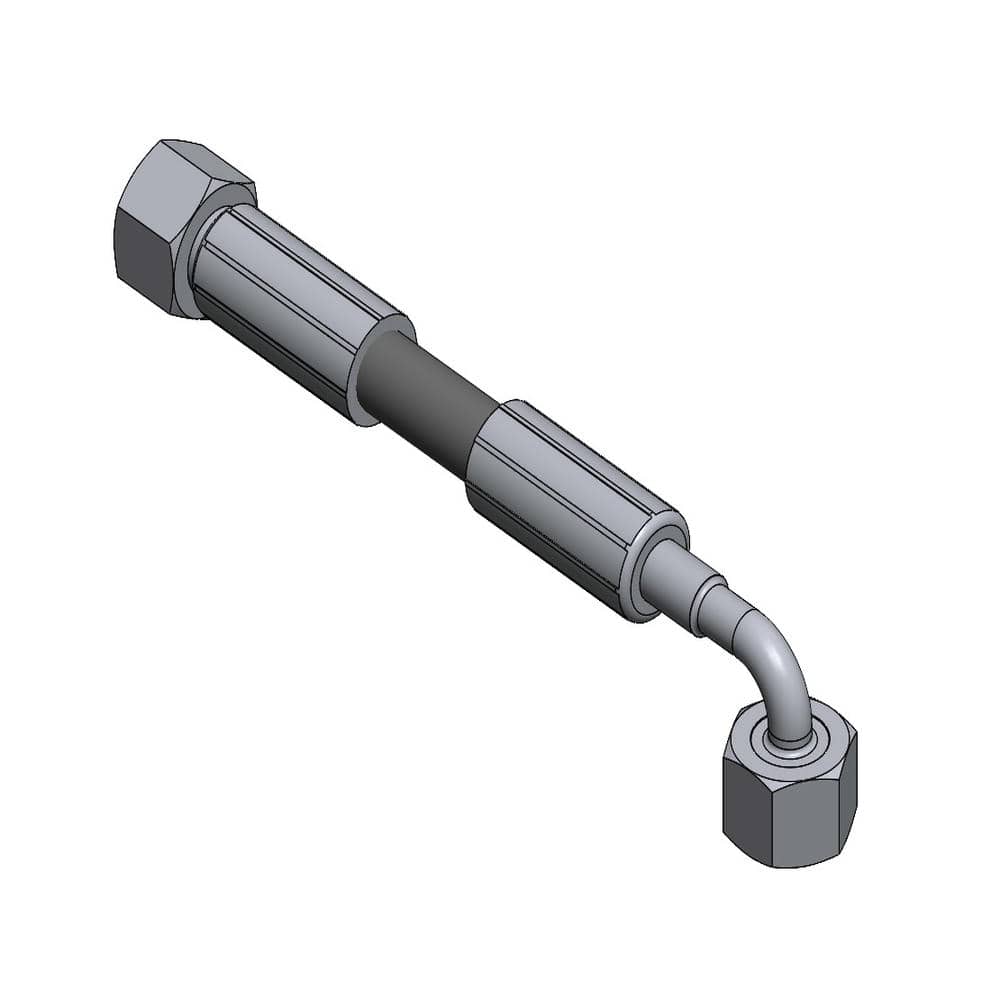 KEPCE LIFT DONUS HORTUMU-G1/4 R1 HORTUM UZUNLUK 1000MM-GIRIS BASLIK M18X1.5 DUZ - CIKIS BASLIK M18X1.5 90 DRC