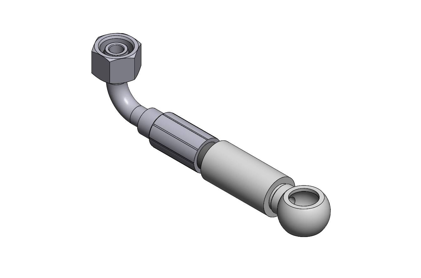 HIDRO MOTOR HORTUM GIRIS 1/2 HALKA CIKIS M24 90 HORTUM CAP 1/2