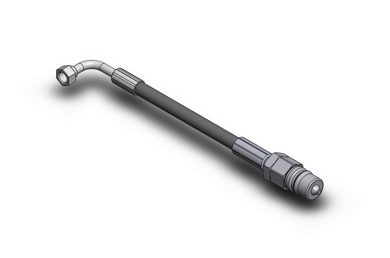 BACA INDIRME HORTUMU-1/4 R1 HORTUM-UZUNLUK 5800 MM-GIRIS 1/2 UNF 90-CIKIS G1/2 SIPSAK