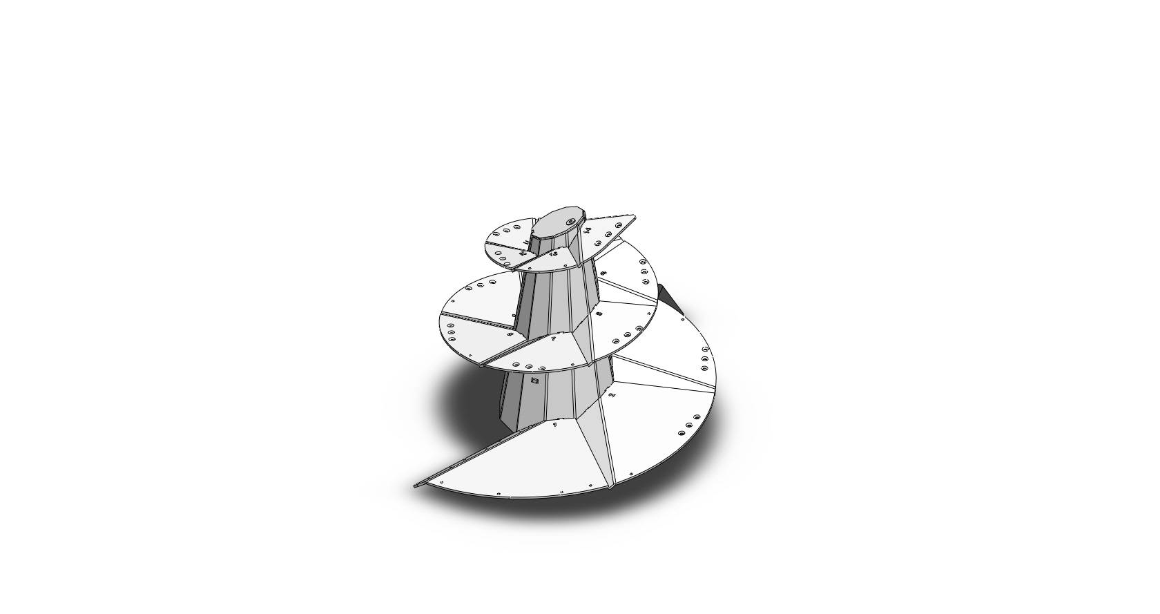 7 BICAKLI MAKRO DYK HELEZONU YUKSEKLIK 1250MM