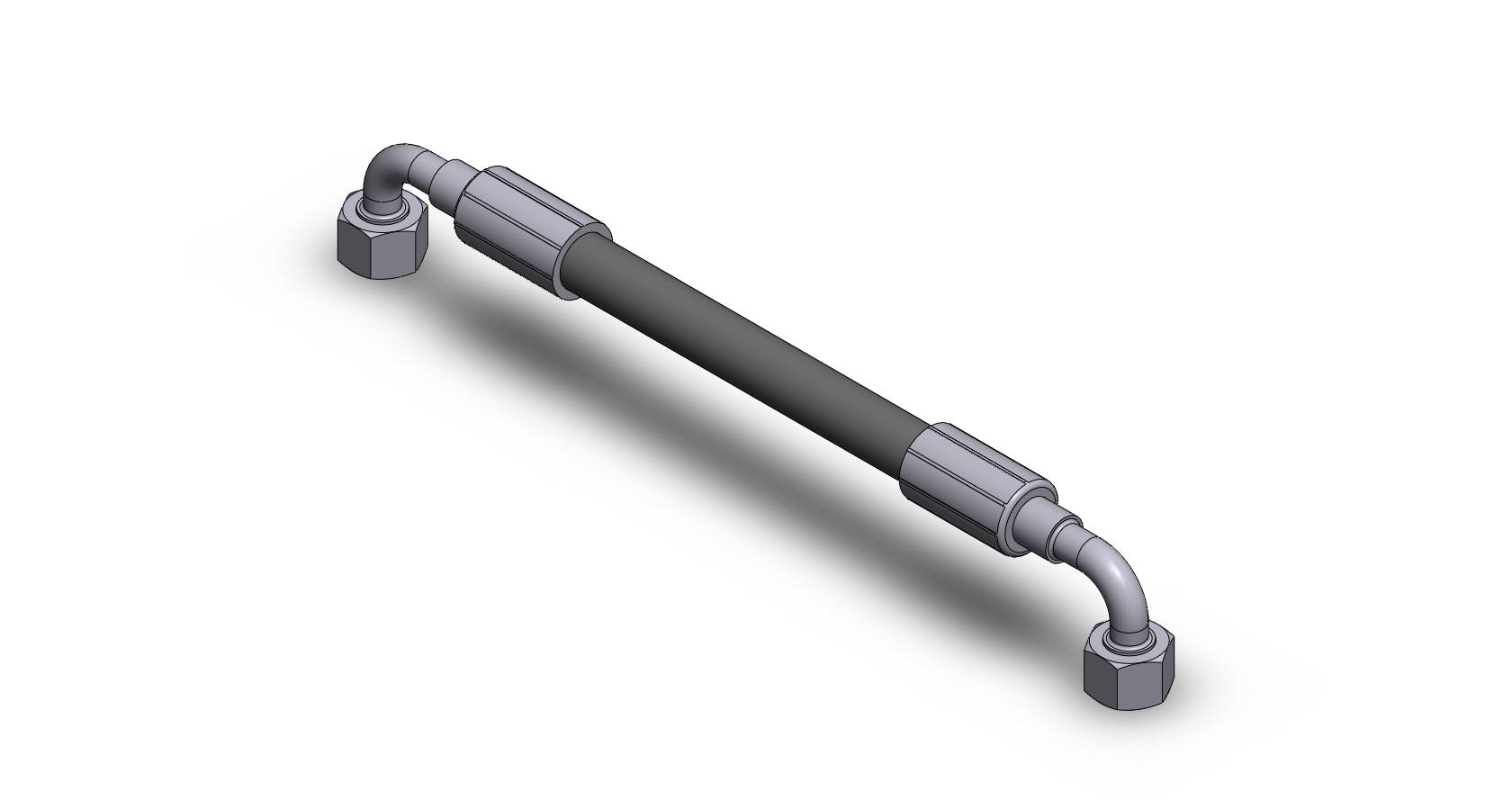ORTA KAPAK SILINDIR HORTUMU -- G 3/8 HORTUM UZUNLUK 2500MM--GIRIS BASLIK 90° M18X1.5--CIKIS BASLIK 90° M18X1.5