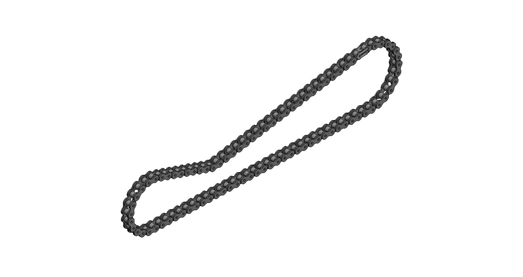 PICK UP ZINCIR GRUBU 12B1-1670MM UZUNLUK