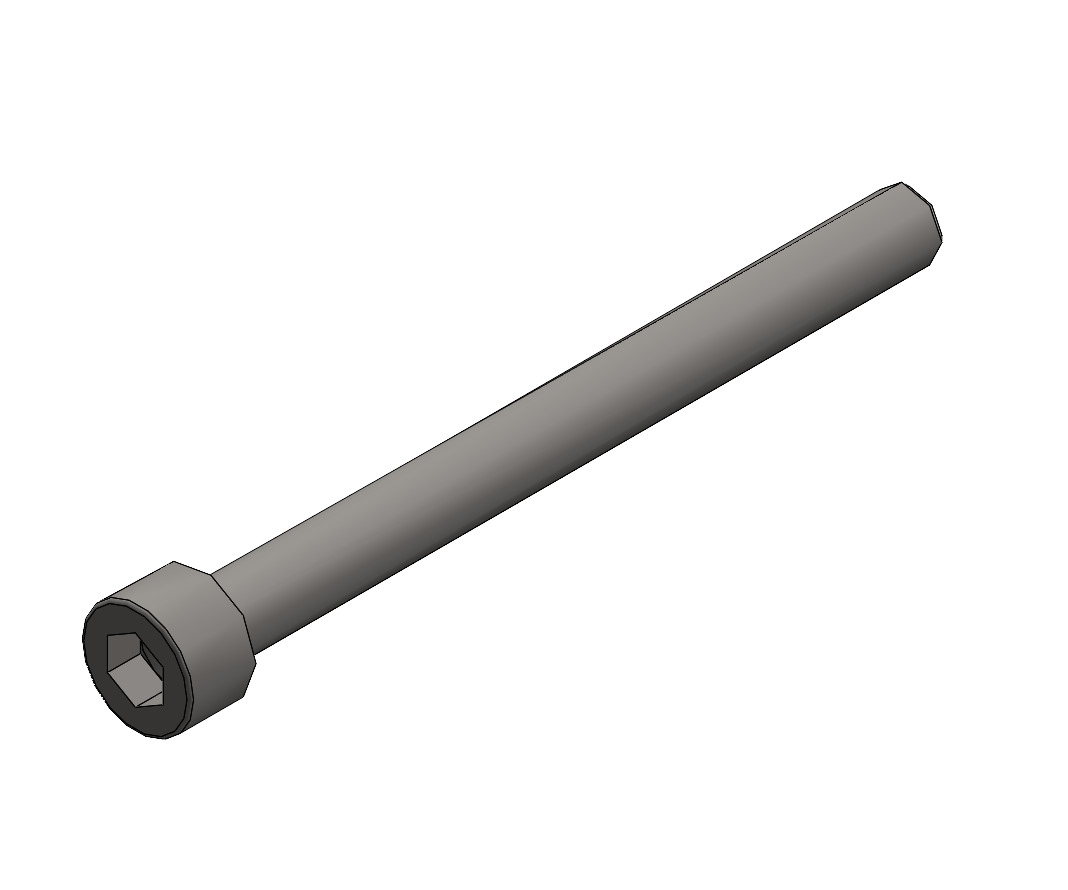 ISO 4762 M6X65-24 IMBUS YARIM PASO 8.8 KALITE GALVANIZLI CIVATA