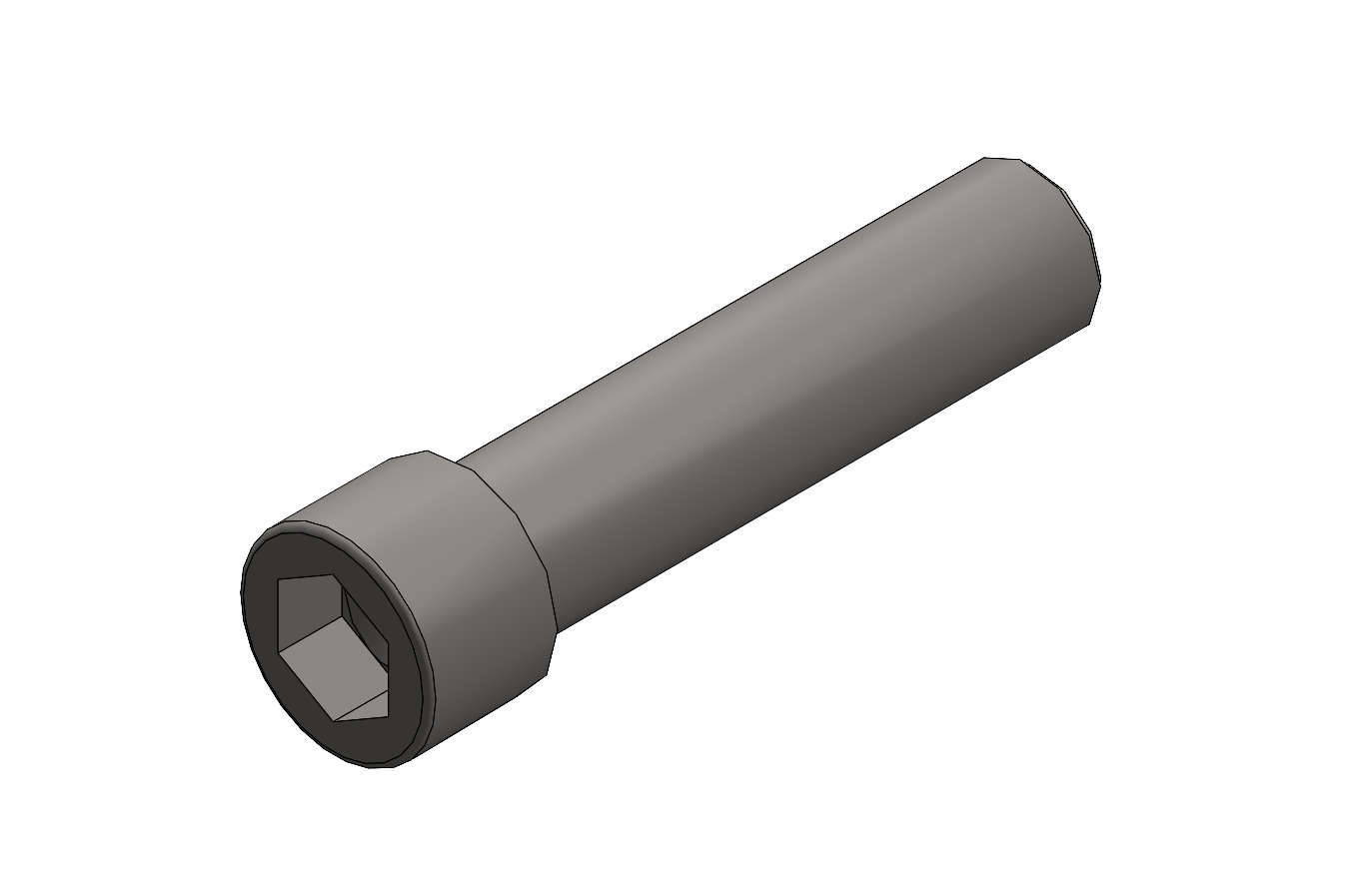 ISO 4762 M22X90-65 IMBUS YARIM PASO 12.9 KALITE CIVATA