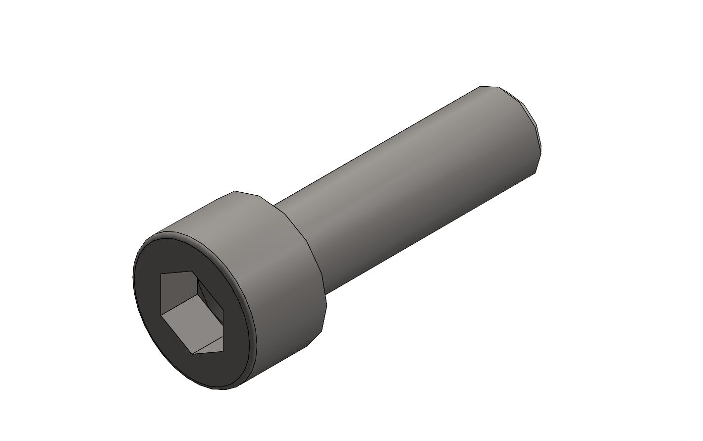 ISO 4762 M6X20-20 IMBUS TAM PASO 8.8 KALITE GALVAIZLI CIVATA