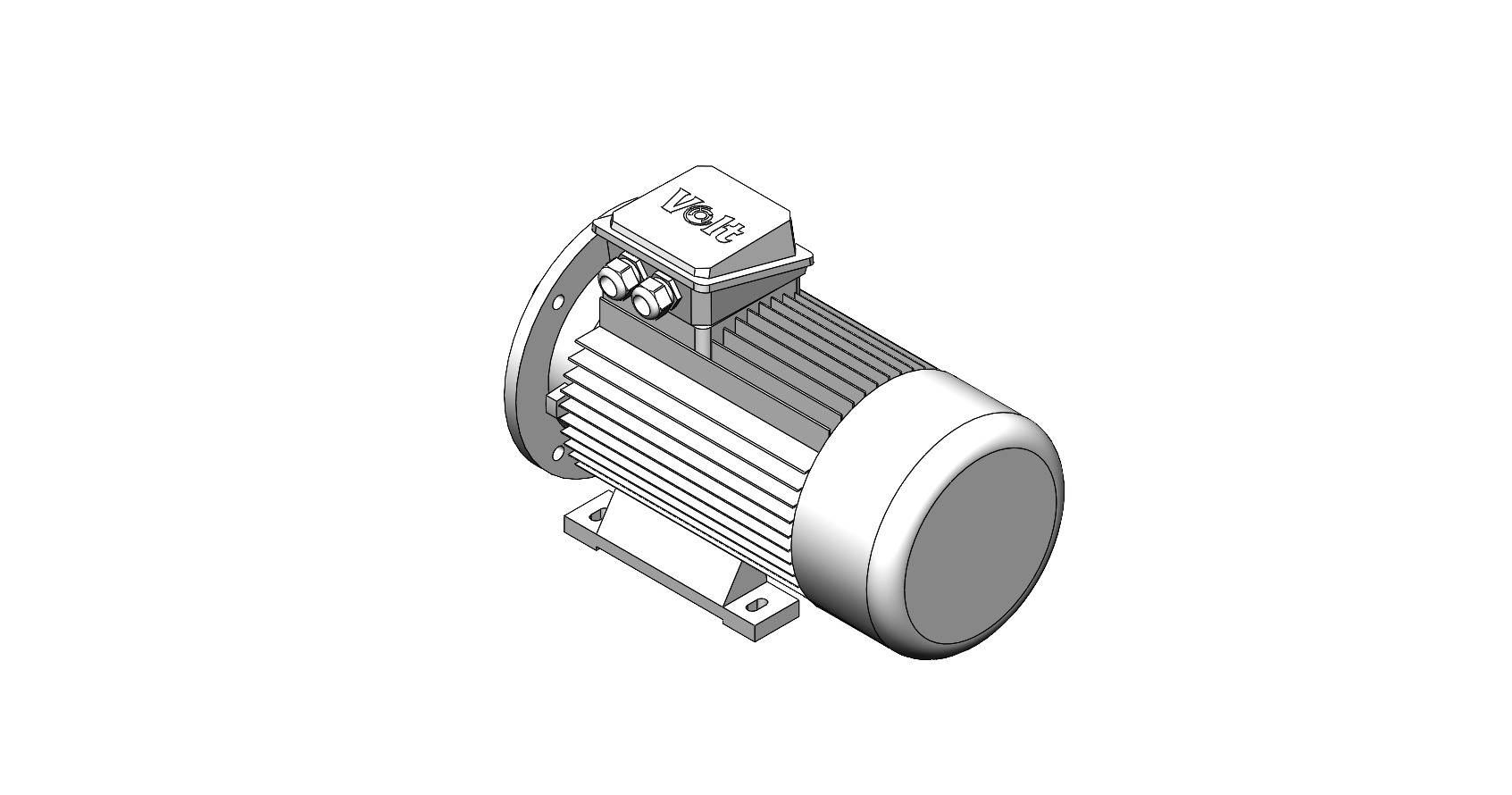 ELEKTRIK MOTORU--GUC 11 KW--HIZ 1000 D/DK--GOVDE 160L--YAPI TIPI B35--VERIM SINIFI IE3--FAZ TRIFAZE